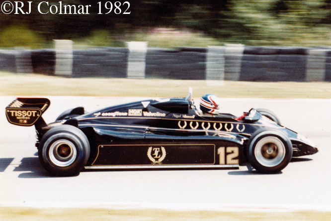 Lotus Ford 91, British Grand Prix, Brands Hatch