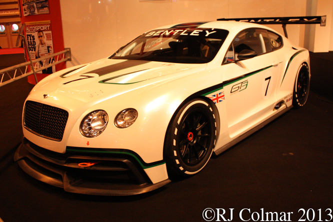 Bentley GT3 Concept, Autosport International, NEC, Birmingham