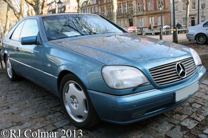 Mercedes Benz CL500 Auto, Avenue Drivers Club, Queen Square, Bristol