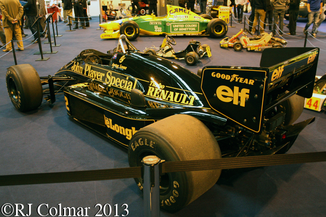 Lotus Renault 98T, Autsport International, NEC, Birmingham