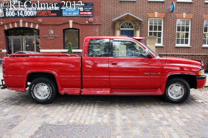 Dodge Ram 1500 Extended Cab, Avenue Drivers Club, Queen Square, Bristol