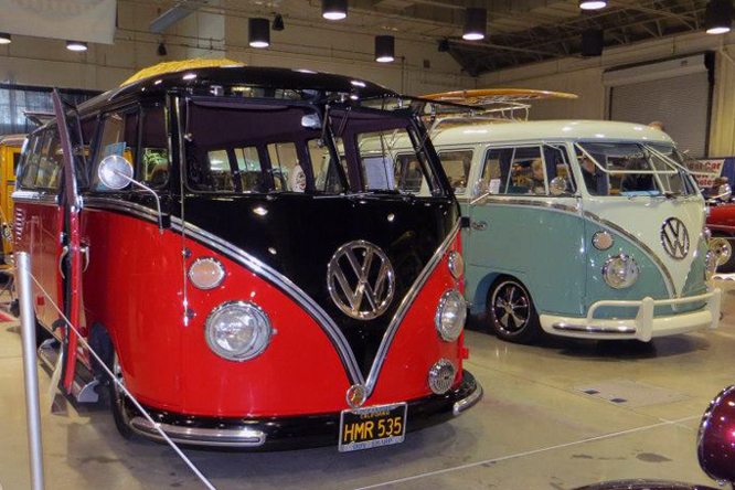 Volkswagen Type 2, Grand National Roadster Show, Fairplex, Panoma, CA