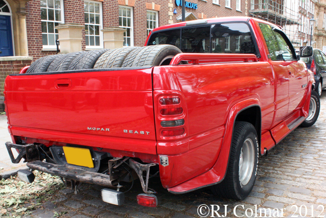 Dodge Ram 1500 Extended Cab, Avenue Drivers Club, Queen Square, Bristol