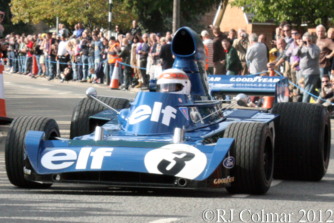 Tyrrell Ford 006, BRM Day, Bourne