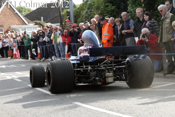 Tyrrell Ford 006, BRM Day, Bourne