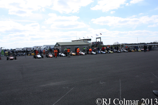 HSCC Classic Racing Cars, Thruxton Easter Revival 