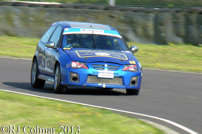 Martin Chivers, Rover MG ZR, Motors TV Live Race Day, Castle Combe