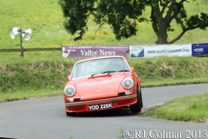 Mortimer, Porsche 911, Gurston Down, Wiltshire