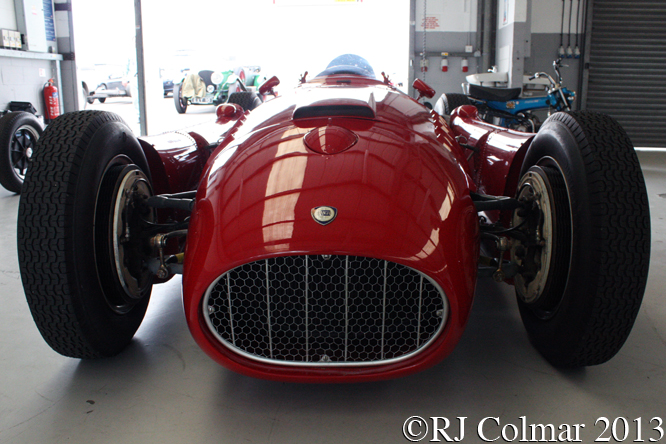 Lancia D50 Replica, HGPCA Test day, Silverstone