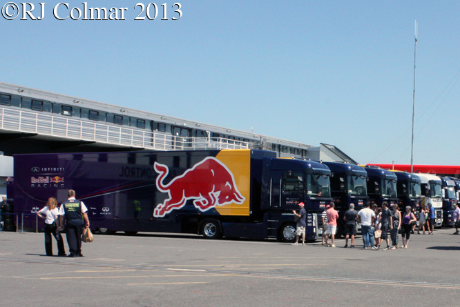 Red Bull Transporters, Young Driver Test, Silverstone
