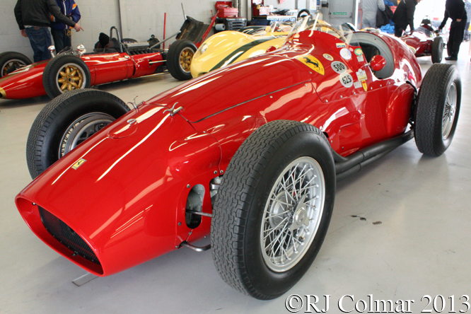 Ferrari 500/625 A/750, HGPCA Test Day, Silverstone