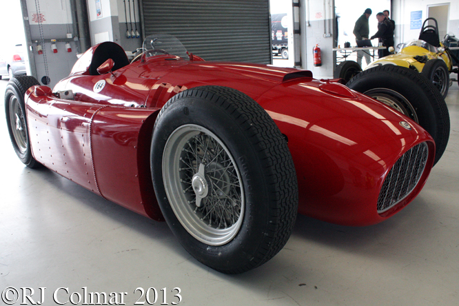 Lancia D50 Replica, HGPCA Test day, Silverstone