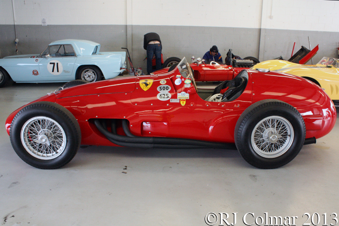 Ferrari 500/625 A/750, HGPCA Test Day, Silverstone