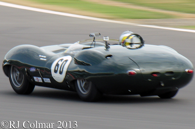 Smith, Ward, Costin, Lister, Silverstone Classic 