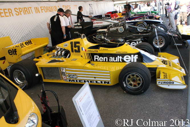 Renault RS01, Goodwood, Festival Of Speed