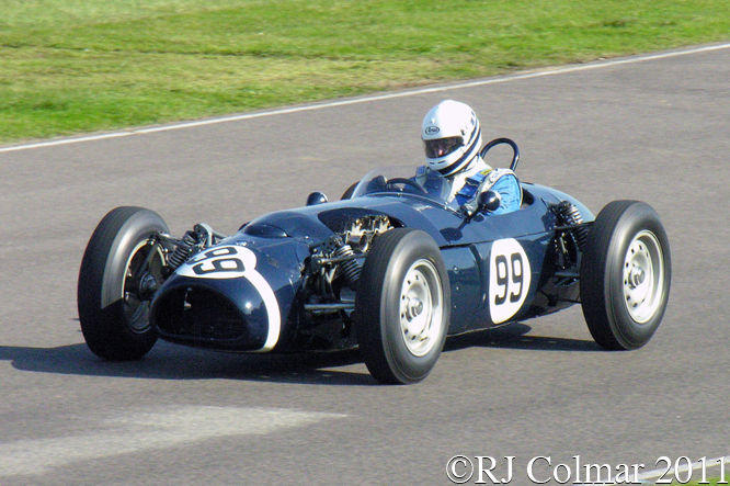 Rolt, Fergusson P99, Richmond Trophy, Goodwood Revival