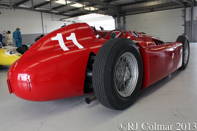 Lancia D50 Replica, HGPCA Test day, Silverstone