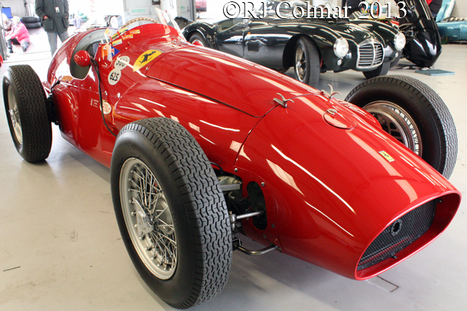 Ferrari 500/625 A/750, HGPCA Test Day, Silverstone