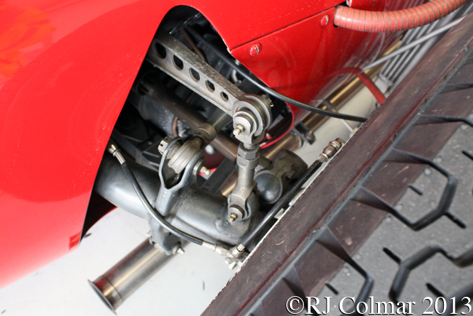 Lancia D50 Replica, HGPCA Test day, Silverstone