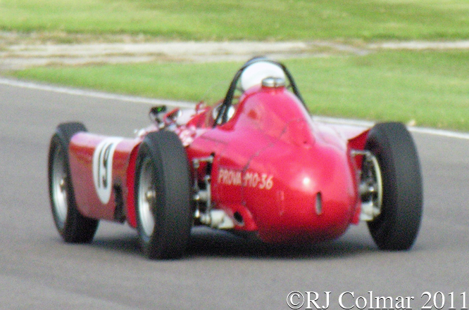 Lancia D50 Replica, HGPCA Test day, Silverstone