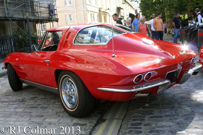 Chevrolet Corvette Sting Ray Coupé, Avenue Drivers Club, Queen Square, Bristol