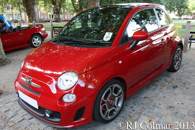 Abarth, 500, Avenue Drivers Club, Queen Sq, Bristol