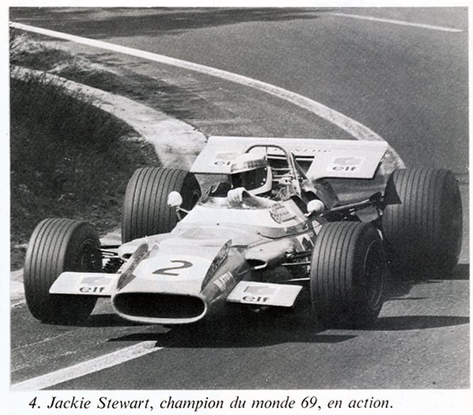 Stewart, Matra Ford MS80, French GP, Clermont Ferrand, Dunlop SP Sport, Advertisement, Connaissance des arts