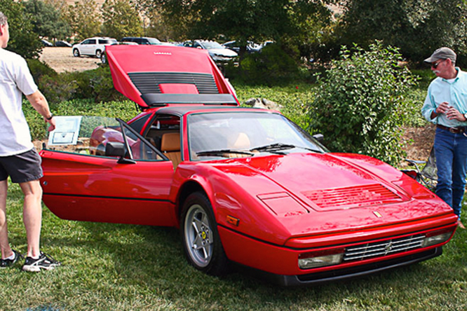 Ferrari 328 GTS, Niello Concours at Serrano