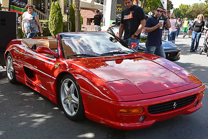Ferrari F355 Spyder, Danville Concours d'Elegance