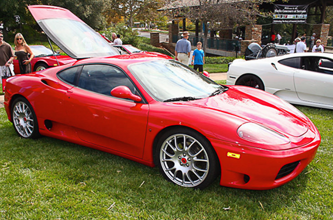 Ferrari 360, Niello Concours at Serrano