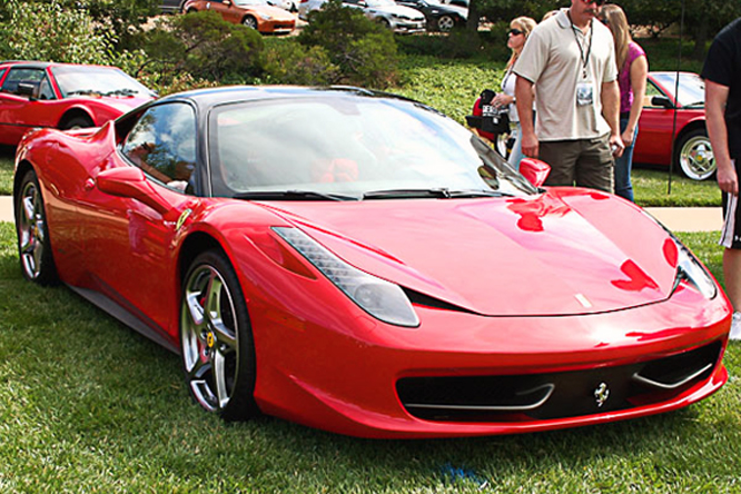 Ferrari 458 Italia, Niello Concours at Serrano