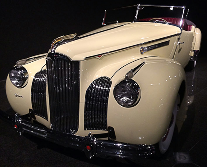 Packard 120 Darrin Convertible Victoria, Blackhawk Museum