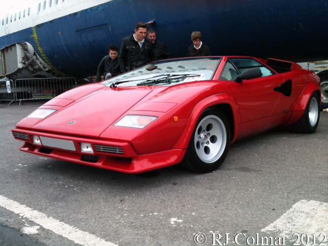 Lamborghini Countach 5000 QV, Auto Italia, Brooklands