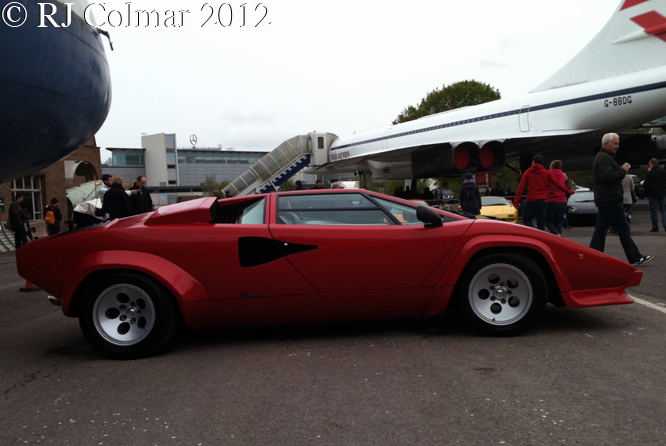 Lamborghini Countach 5000 QV, Auto Italia, Brooklands