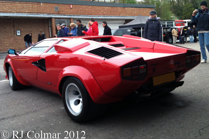 Lamborghini Countach 5000 QV, Auto Italia, Brooklands