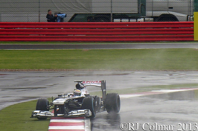 Maldonado, Williams Renault  FW35, British Grand Prix P1, Silverstone
