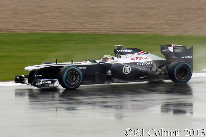 Maldonado, Williams Renault  FW35, British Grand Prix P1, Silverstone