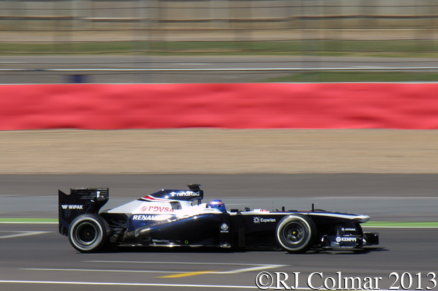 Wolff, Williams Renault  FW35, Young Driver Test, Silverstone