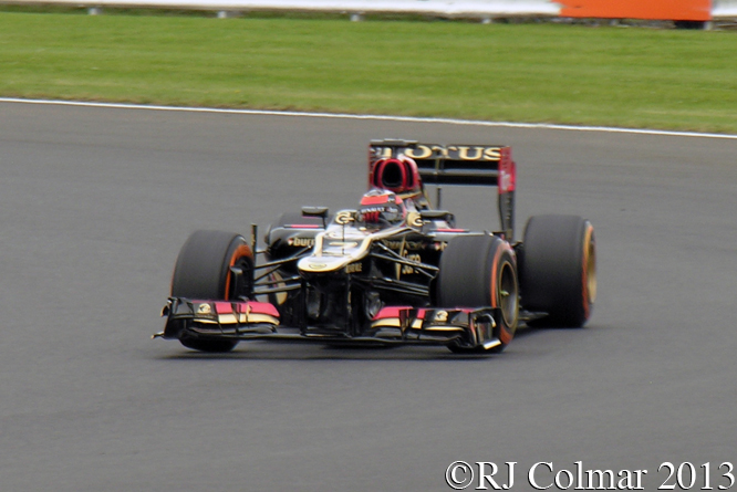 Lotus Renault E21, Raikkönnen, British Grand Prix P2, Silverstone