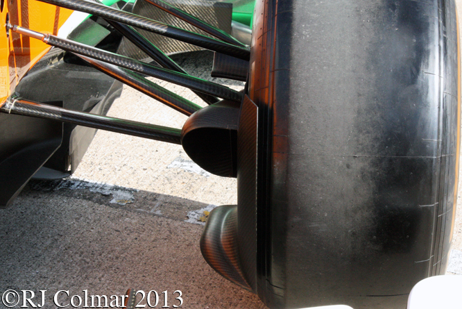 Force India Mercedes VJM06, Young Driver Test, Silverstone 