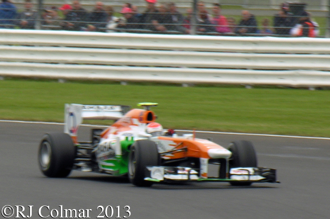 Force India Mercedes VJM06, Sutil, British Grand Prix, P2, Silverstone 