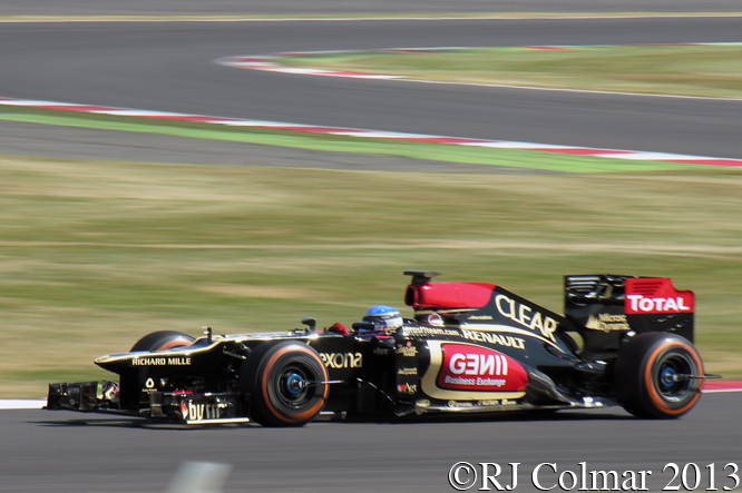 Lotus Renault E21, Prost, British Grand Prix P2, Silverstone