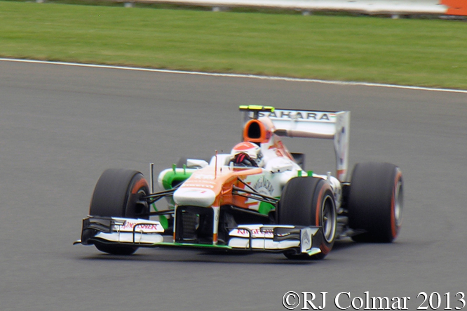 Force India Mercedes VJM06, Sutil, British Grand Prix, P2, Silverstone 