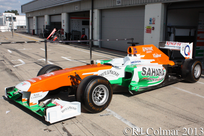 Force India Mercedes VJM06, Young Driver Test, Silverstone 