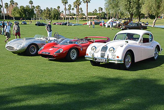Jaguar, de Tomaso, Ferrari, Desert Classics, Concours d'Elegance