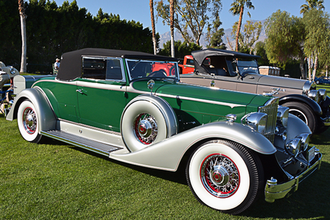 Packard 1005 Convertible Coupe , Desert Classic Concours d'Elegance