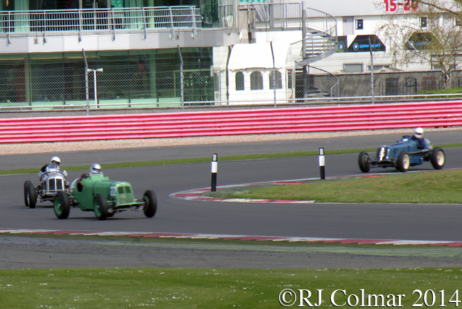 ERA 80th Anniversary Trophy, Gillies, Morris, Topliss, VSCC Spring Start, Silverstone