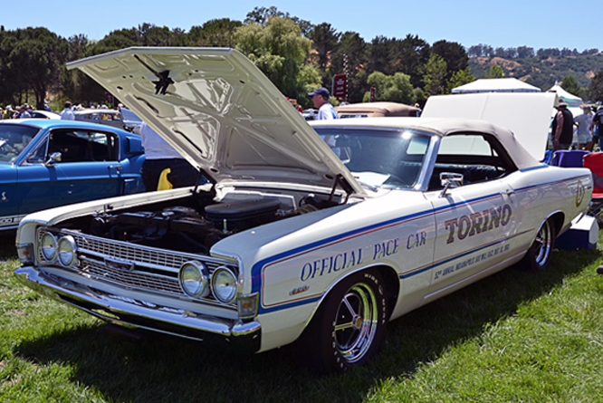 Ford Torino GT Convertible, Marin Concours d'Elegance