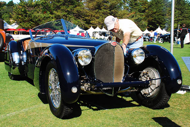 Bugatti Type 57SC, Giles Corsica Roadster, Hillsborough Concours d'Elegance