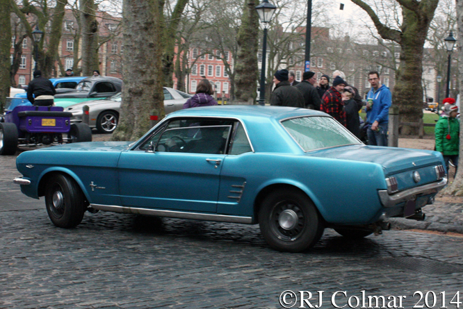  Ford Mustang, Avenue Drivers Club, Queen Square, Bristol